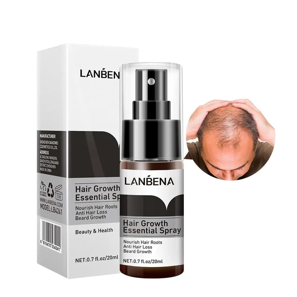 اسپری تقویت و رشد موی لانبنا Essential Spray حجم ۲۰ میل — تصویر ۳