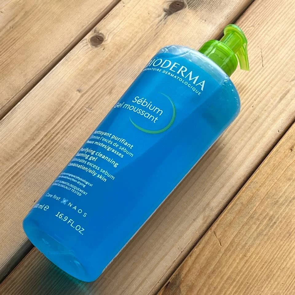 ژل شستشوی بایودرما پوست چرب سبیوم کنترل 500 میل — تصویر ۸