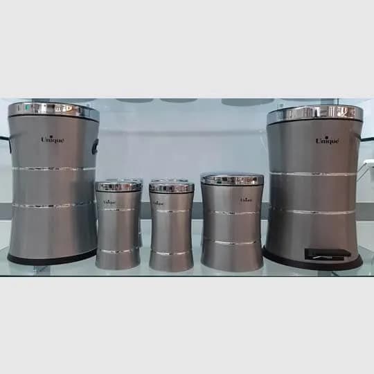 8 کمرباریک خطی نقره ای استیل UN-4588 — تصویر ۲