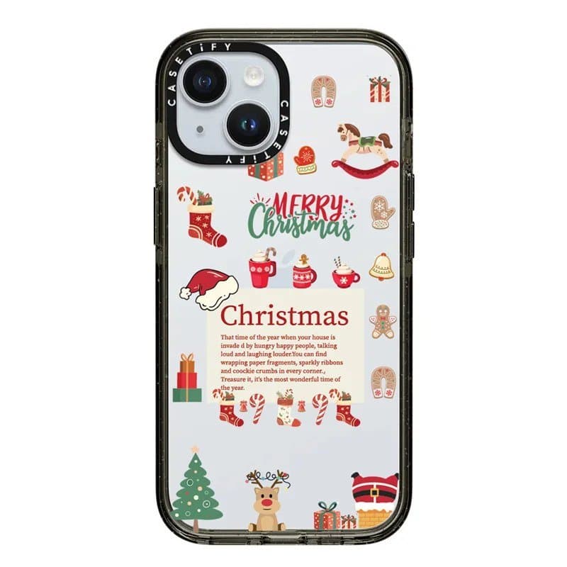 قاب گوشی شفاف طرح کریسمس Christmas (سفارشی) — تصویر ۱۰
