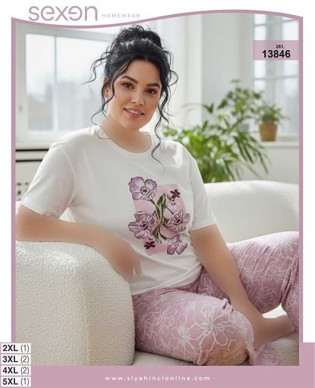 تیشرت شلوار بیگ سایزsexen کد 13846