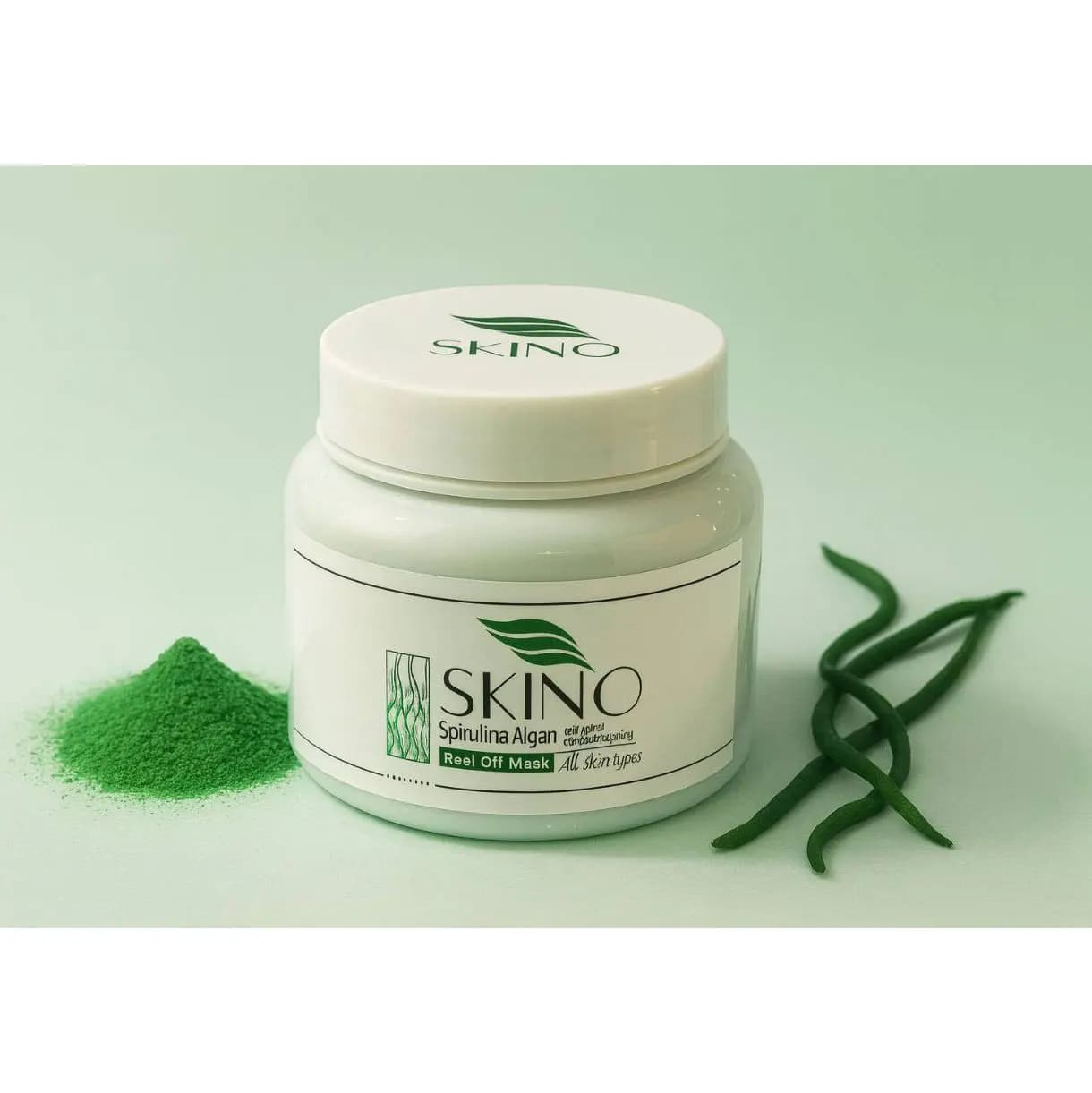 ماسک پیلاف جلبک اسپیرولینا Skino حجم 300 گرم — تصویر ۲