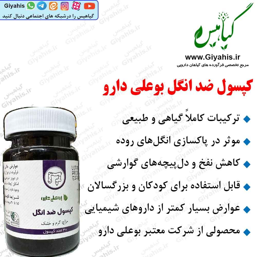 ضد انگل بوعلی دارو
