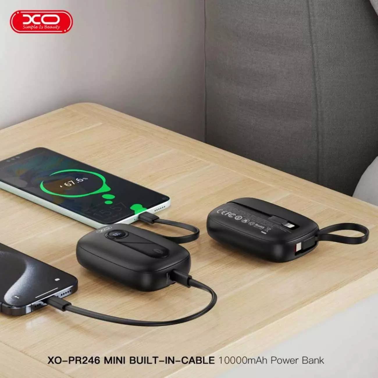 پاوربانک 10 هزار 22/5 وات ایکس او مدل XO PR246 — تصویر ۵