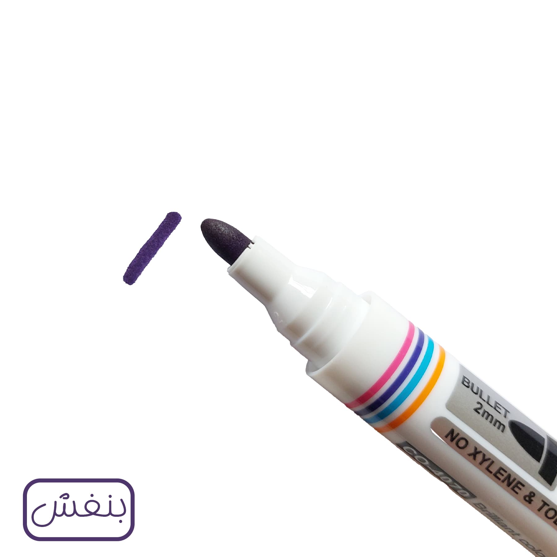 ماژیک وایت برد کرونا طرح گرد مدل CO-4090 به همراه تخته پاک کن بسته 7 عددی — تصویر ۵
