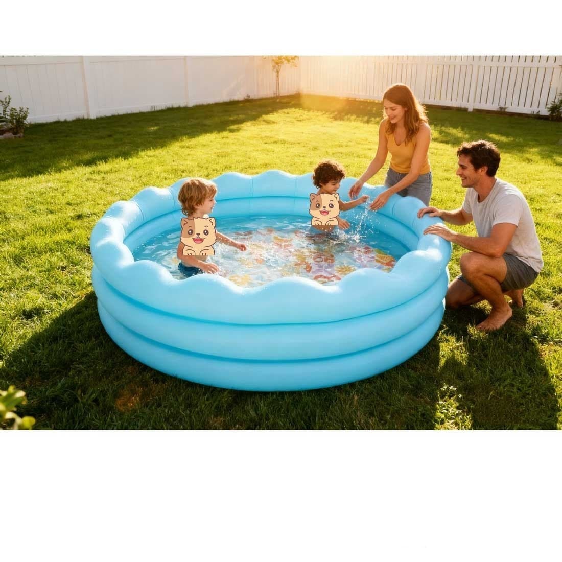 استخر بادی لب موجی اینتکس آیتم INTEX 56191 — تصویر ۵