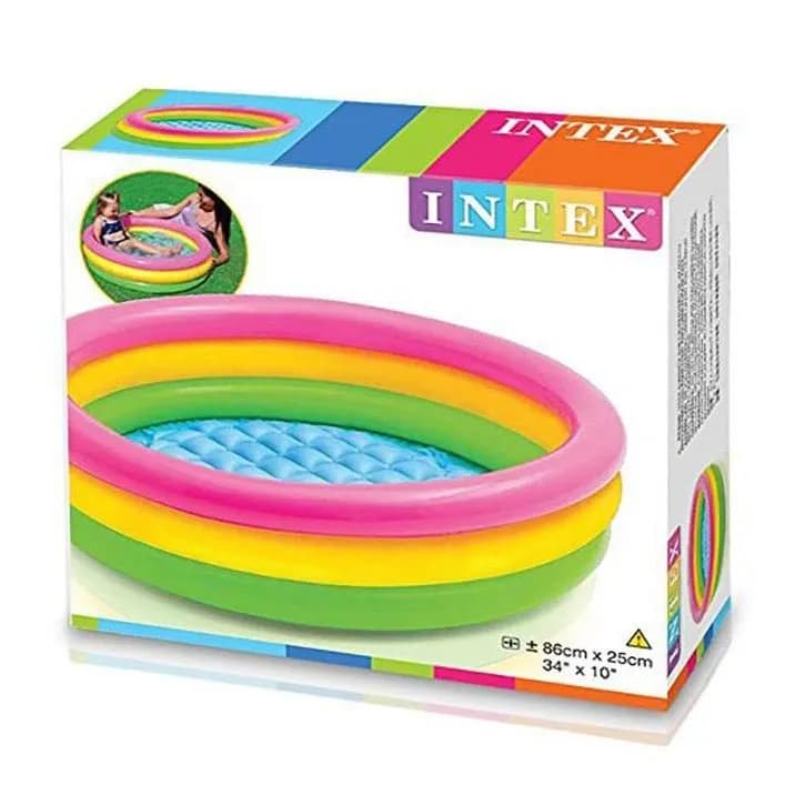 استخر بادی کودک اینتکس 58924 INTEX قطر 86 سانتی متر — تصویر ۷