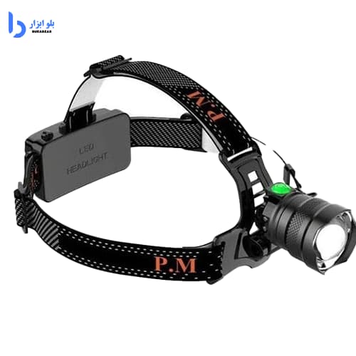 چراغ قوه پیشانی پی ام مدل HL900