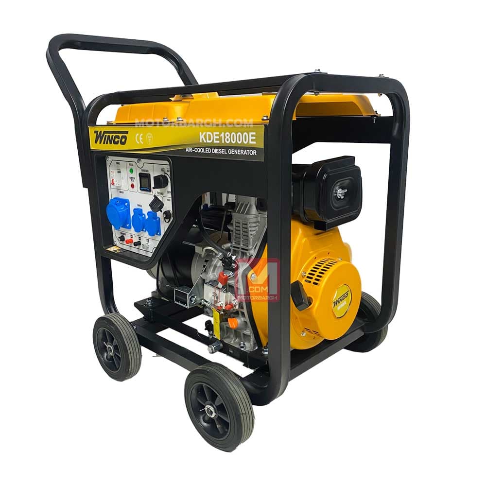 موتور برق دیزلی وینکو 8.5 کیلو وات مدل KDE18000E — تصویر ۳