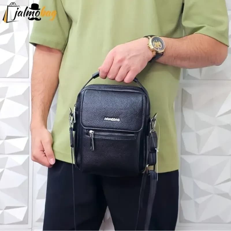کیف دستی و دوشی چرم خارجی ضد خش وارداتی — تصویر ۵