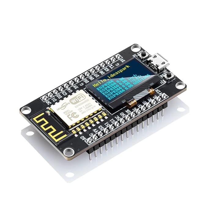 برد NodeMcu هسته ESP8266 به همراه OLED سایز 0.96 IdeaSpark — تصویر ۲