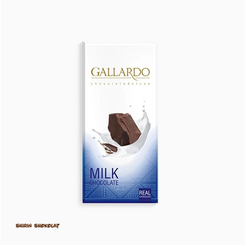 شکلات تختهای گالاردو Gallardo در 5 طعم وزن 80 گرم — تصویر ۳