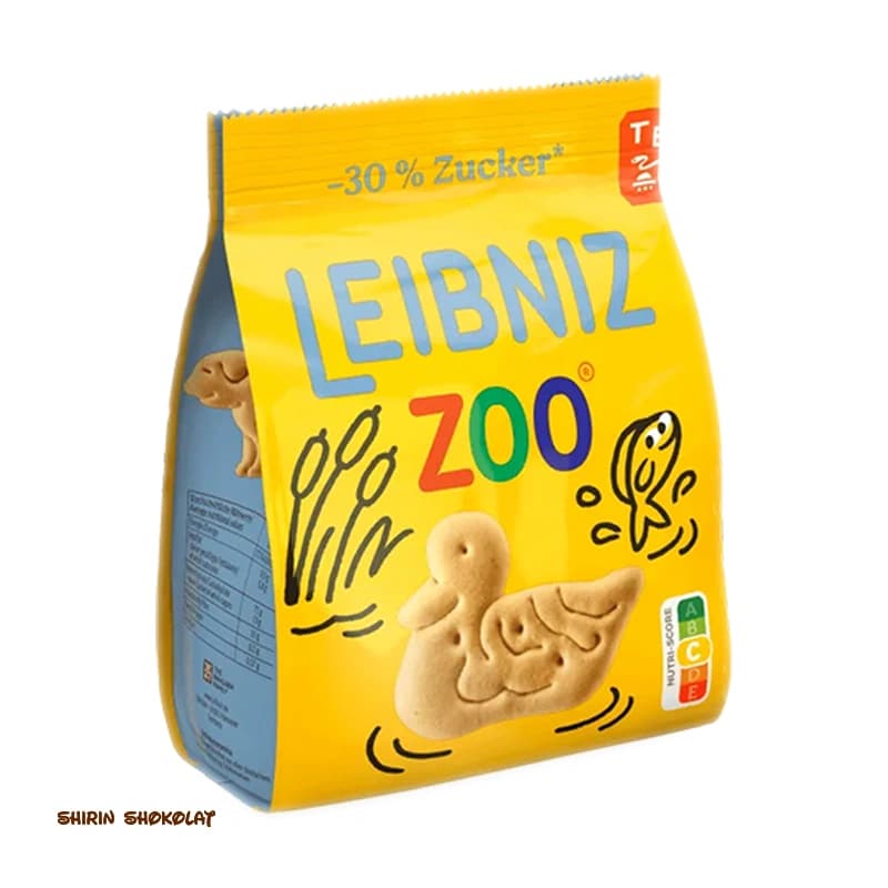 بیسکوئیت لیبنیز LEIBNIZ ZOO مدل باغ وحش 125 گرم — تصویر ۳