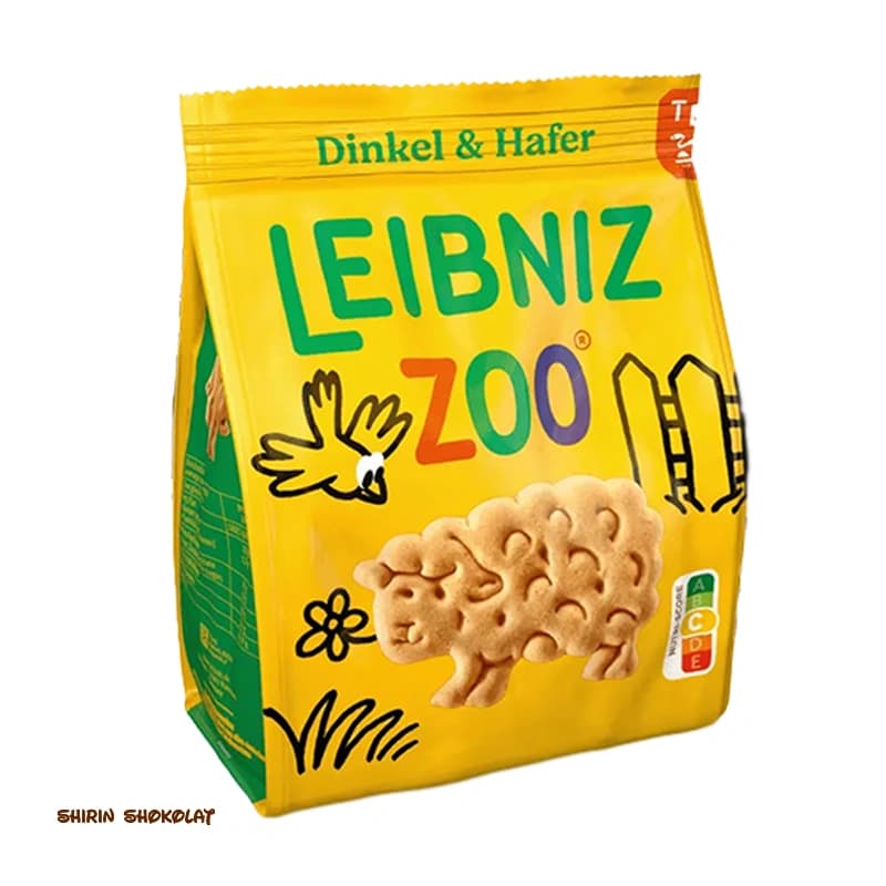 بیسکوئیت لیبنیز LEIBNIZ ZOO مدل باغ وحش 125 گرم — تصویر ۵