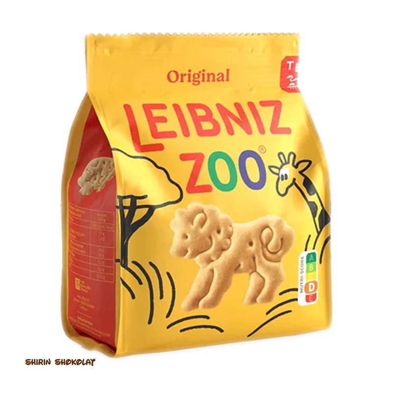 بیسکوئیت لیبنیز LEIBNIZ ZOO مدل باغ وحش 125 گرم — تصویر ۴