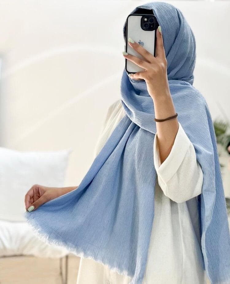 شال پليسه پرطرفدار كد 9404 — تصویر ۷