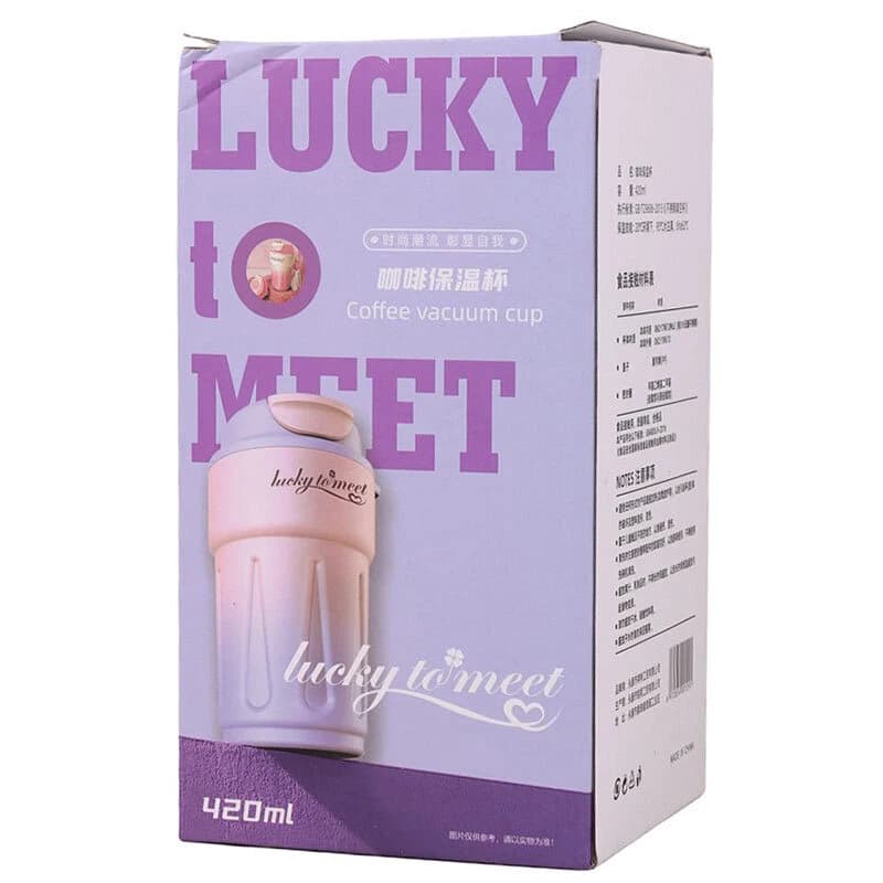 تراول ماگ Lucky To Meet T29606 ظرفیت 420 میلی لیتر — تصویر ۲