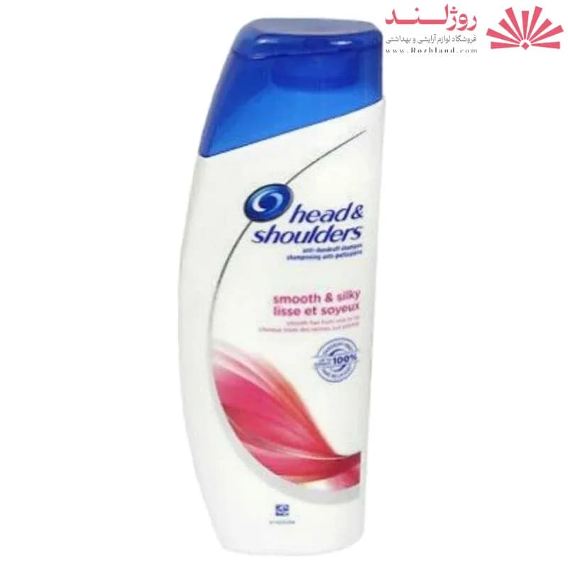 شامپو مو هد اند شولدرز مدل Smooth And Silky Lisse Et Soyeux حجم 400 میلی لیتر