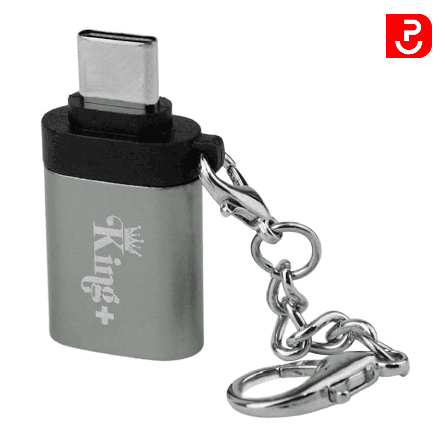 OTG کینگ پلاس مدلHK-14 تبدیل USB به MICRO — تصویر ۲