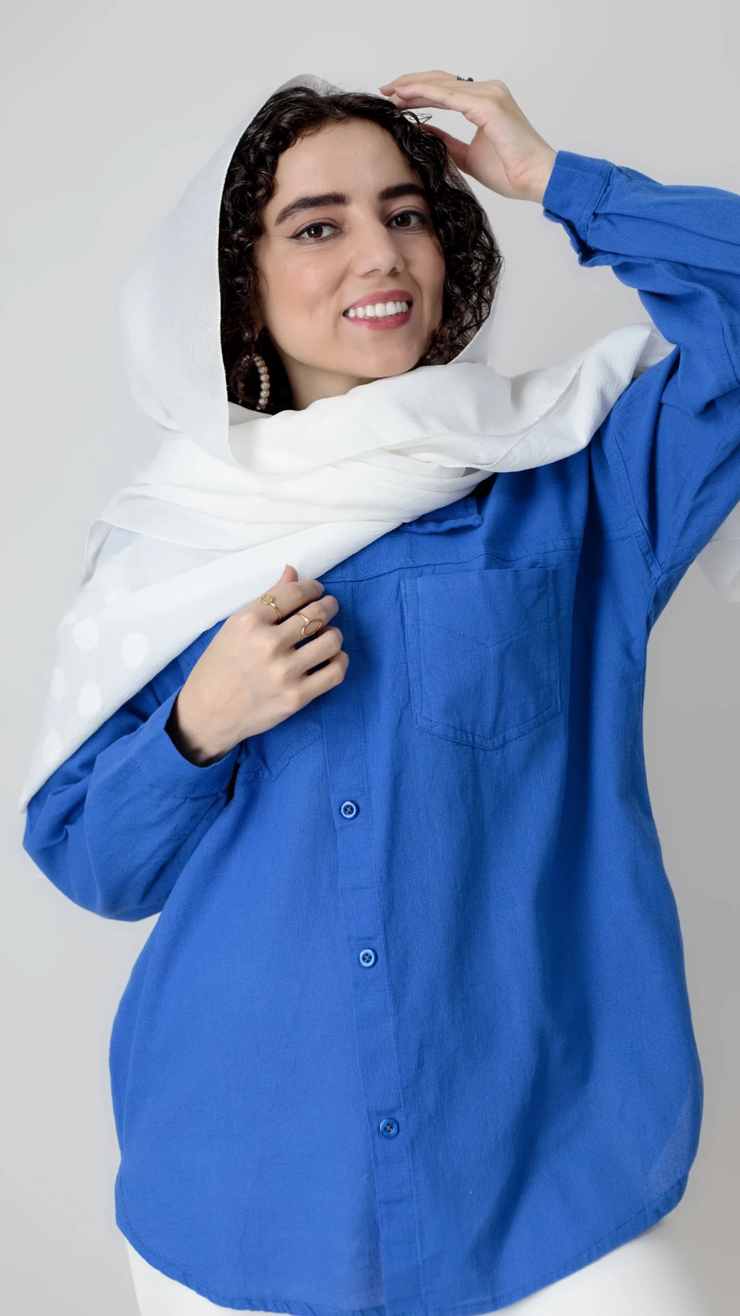 شومیز کنفی رنگی — تصویر ۶