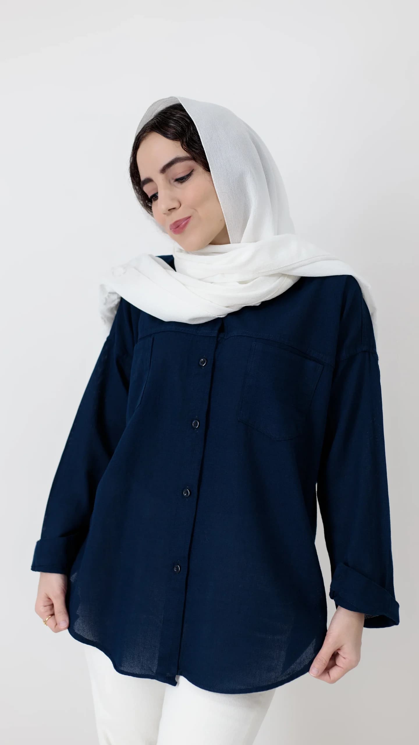شومیز کنفی رنگی — تصویر ۳
