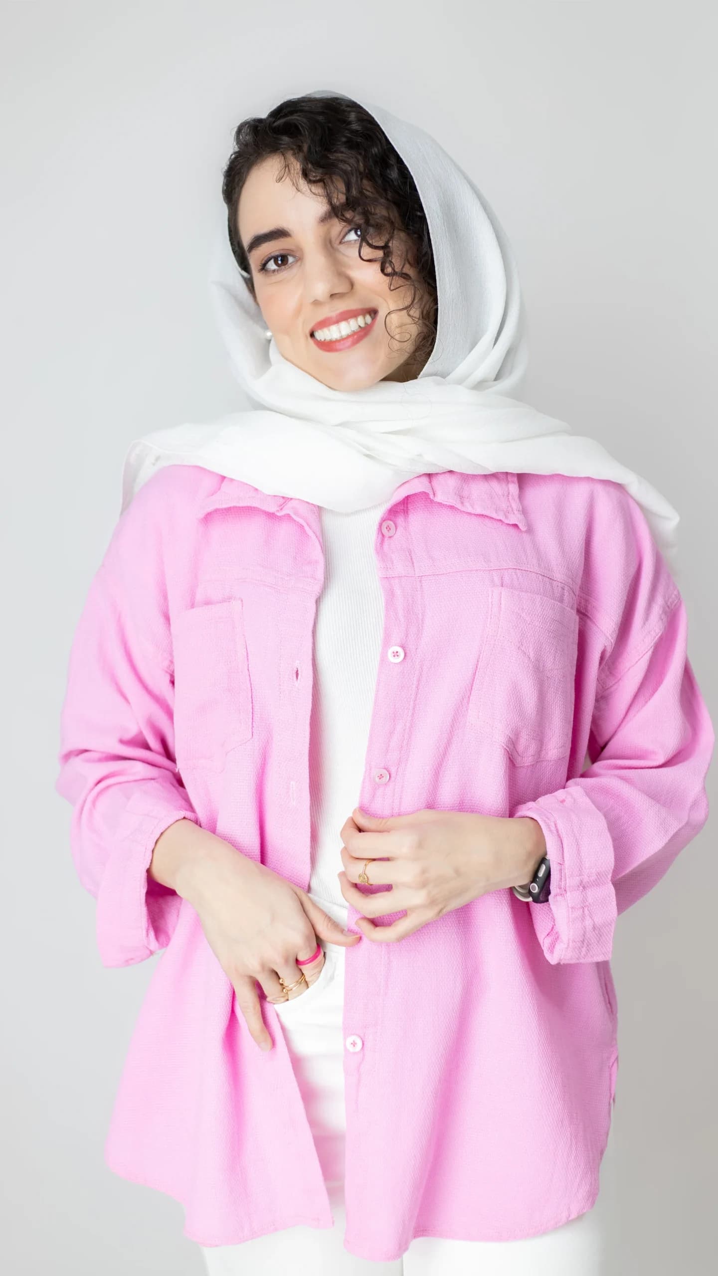 شومیز کنفی رنگی — تصویر ۸