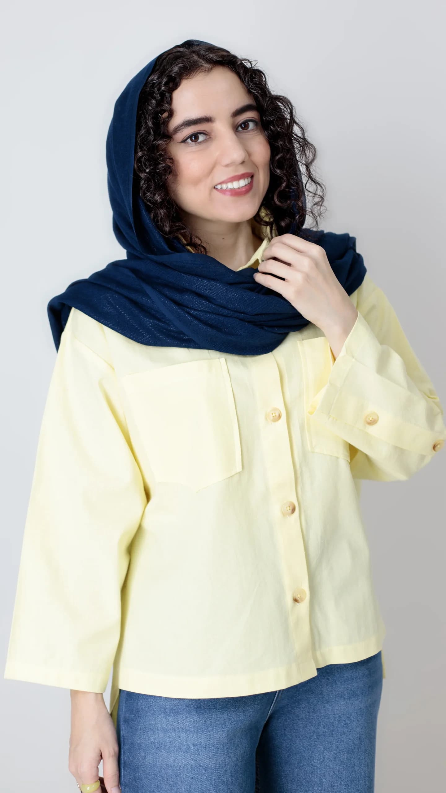 شومیز باکسی رنگی