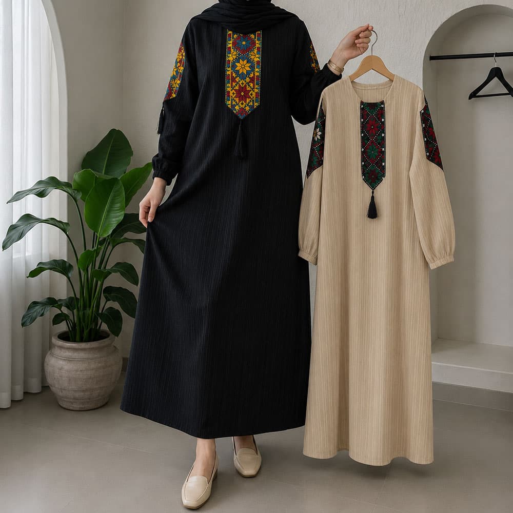 پیراهن کراش کتیبه ای