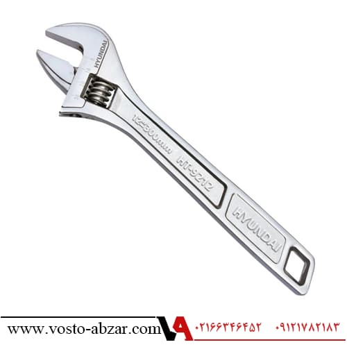 آچار فرانسه 12 اینچ هیوندای مدل HT-9212 — تصویر ۳