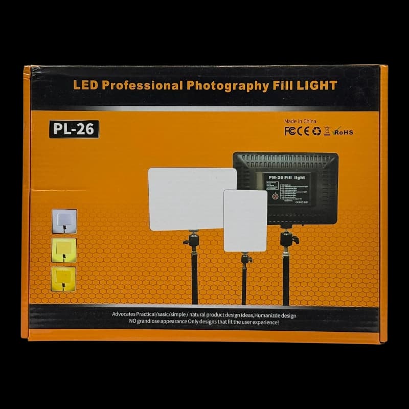 نور ثابت led به همراه پایه مدل pl-26