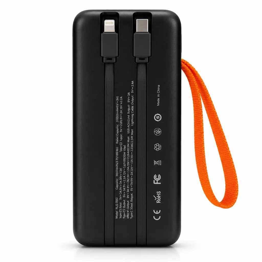 پاوربانک 30000 میلیآمپری الیسون مدل ALS-S82 | شارژ سریع 22.5 وات — تصویر ۲