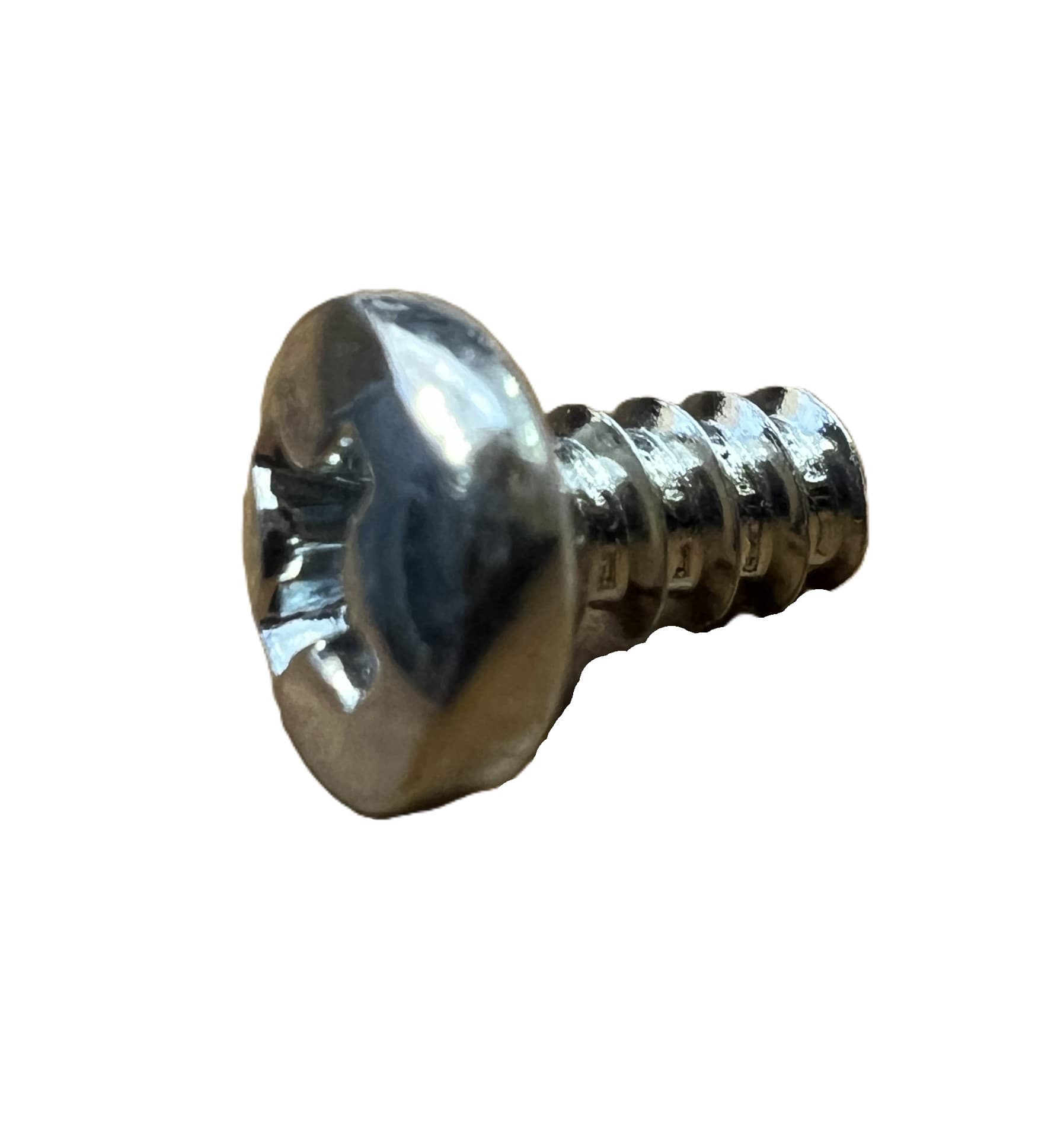 پیچ کروم دنده آهنی سرگرد سایز3*قد 9 و قطر سر پیچ 6 میلیمتر بسته 20 عددی