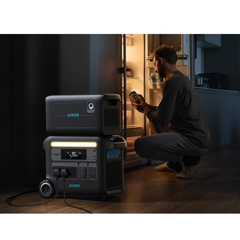 پاور استیشن انکر مدل SOLIX F2000 A1780 ظرفیت 2048 وات ساعت به همراه باتری کمکی با ظرفیت 4096 وات ساعت — تصویر ۷