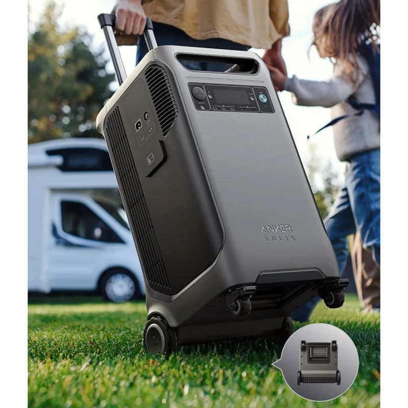 پاور استیشن انکر مدل SOLIX F3800 Portable A1790 ظرفیت 3840 وات ساعت، حداکثر توان خروجی 6000 وات — تصویر ۶