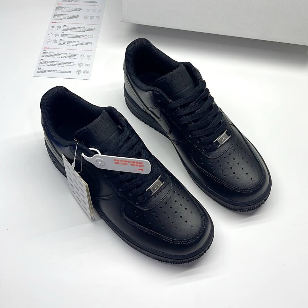 نایک ایر فورس وان مشکی Nike Air Force 1 Black — تصویر ۲