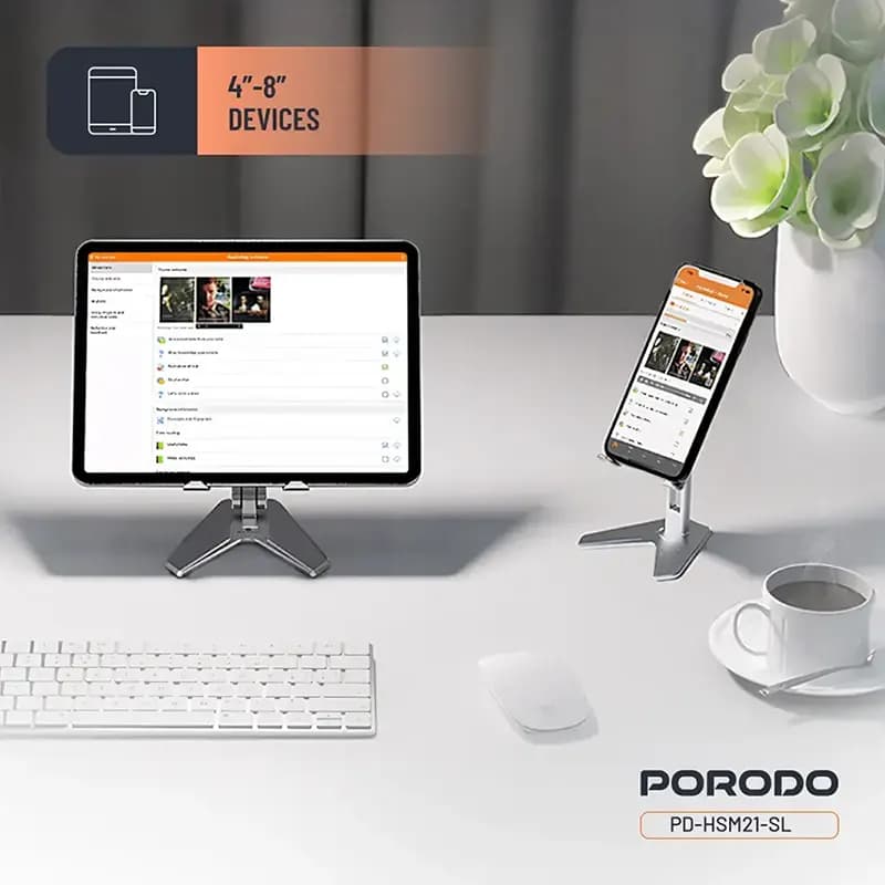 استند موبایل پرودو مدل PORODO PD-HSM21 Porodo PD-HSM21 Phone Stand — تصویر ۴