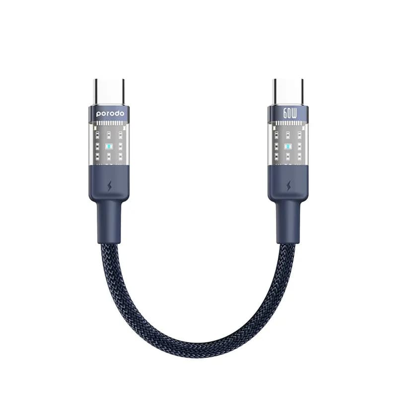 کابل شارژ پرودو مدل PORODO PD-60WCCTH Porodo PD-60WCCTH Charging Cable — تصویر ۲