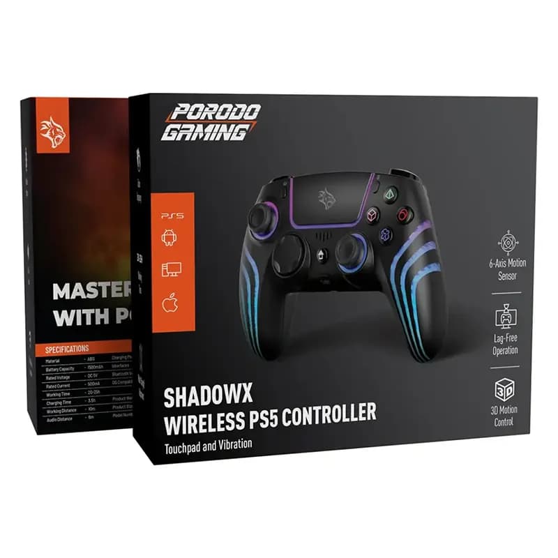 دسته بازی PS5 پرودو مدل PORODO PDX641BK — تصویر ۷