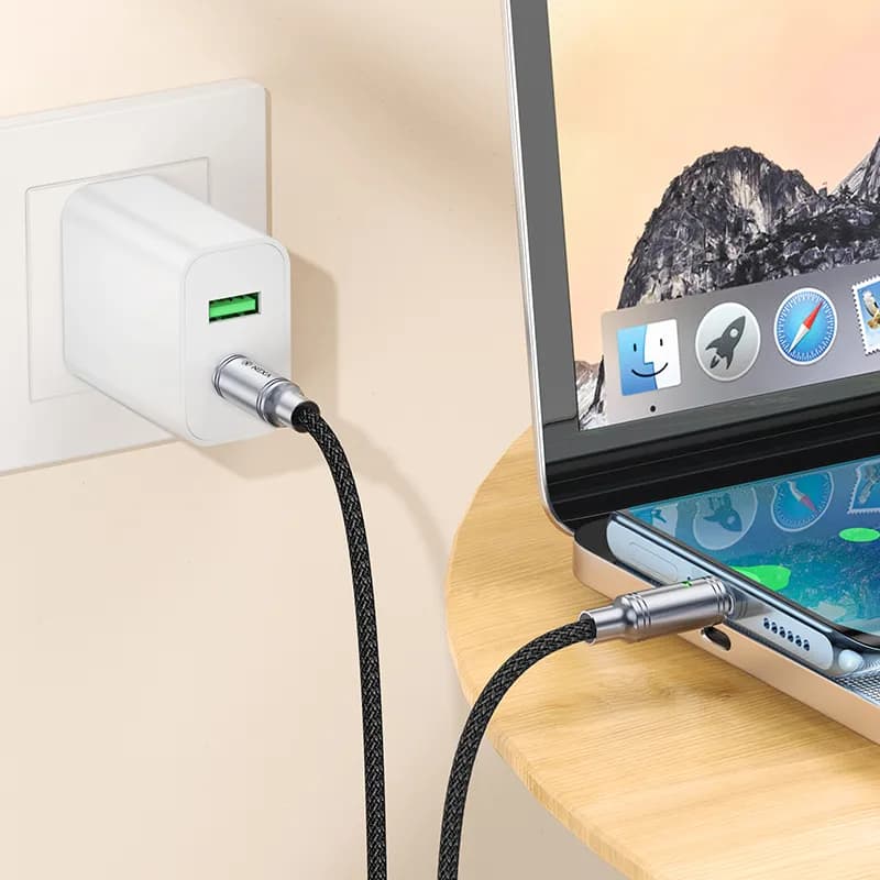 کابل شارژ 60 وات نکسا مدل L70 با سری تایپ سی به تایپ سی — تصویر ۶