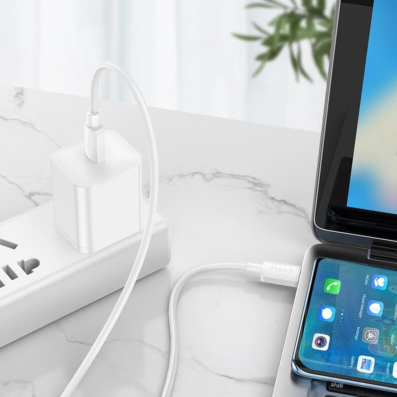 کابل شارژ 100 وات برند نکسا مدل L3 با سری تایپ سی به تایپ سی — تصویر ۷