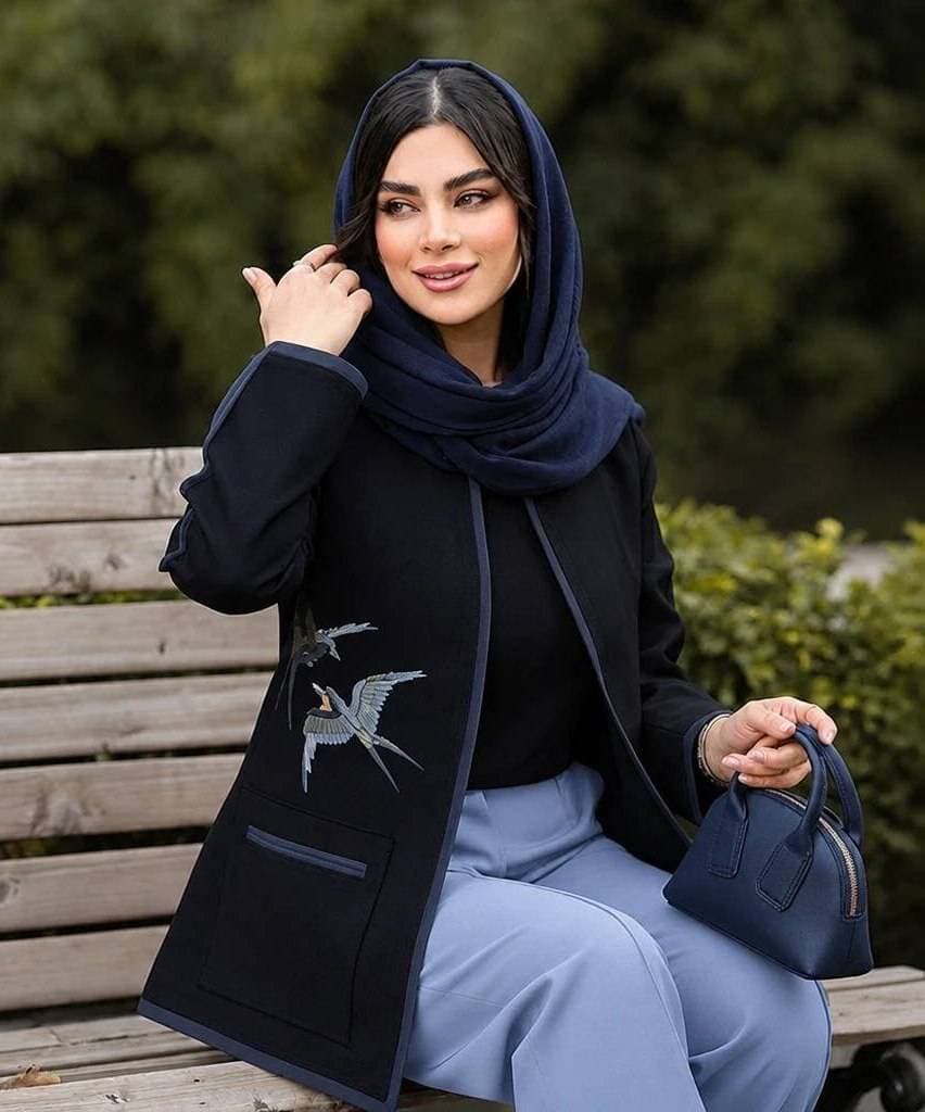 کت شلوار سالومه طراحی چشم نواز زنانه — تصویر ۶