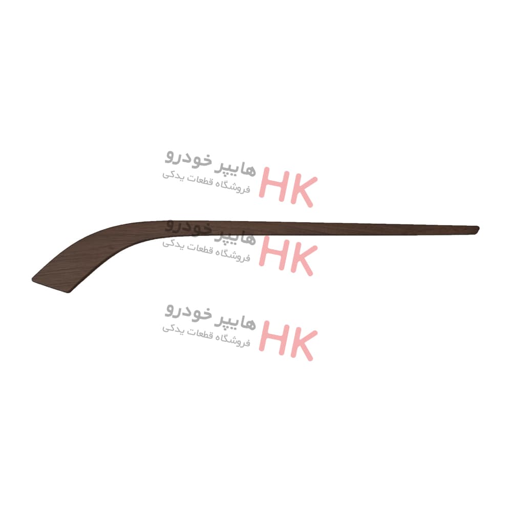 زه شمشیری طرح چوب فاز 2 روشن رودری ری استایل کد 01641 بسته تکی عقب چپ مناسب برای پژو پارس — تصویر ۲