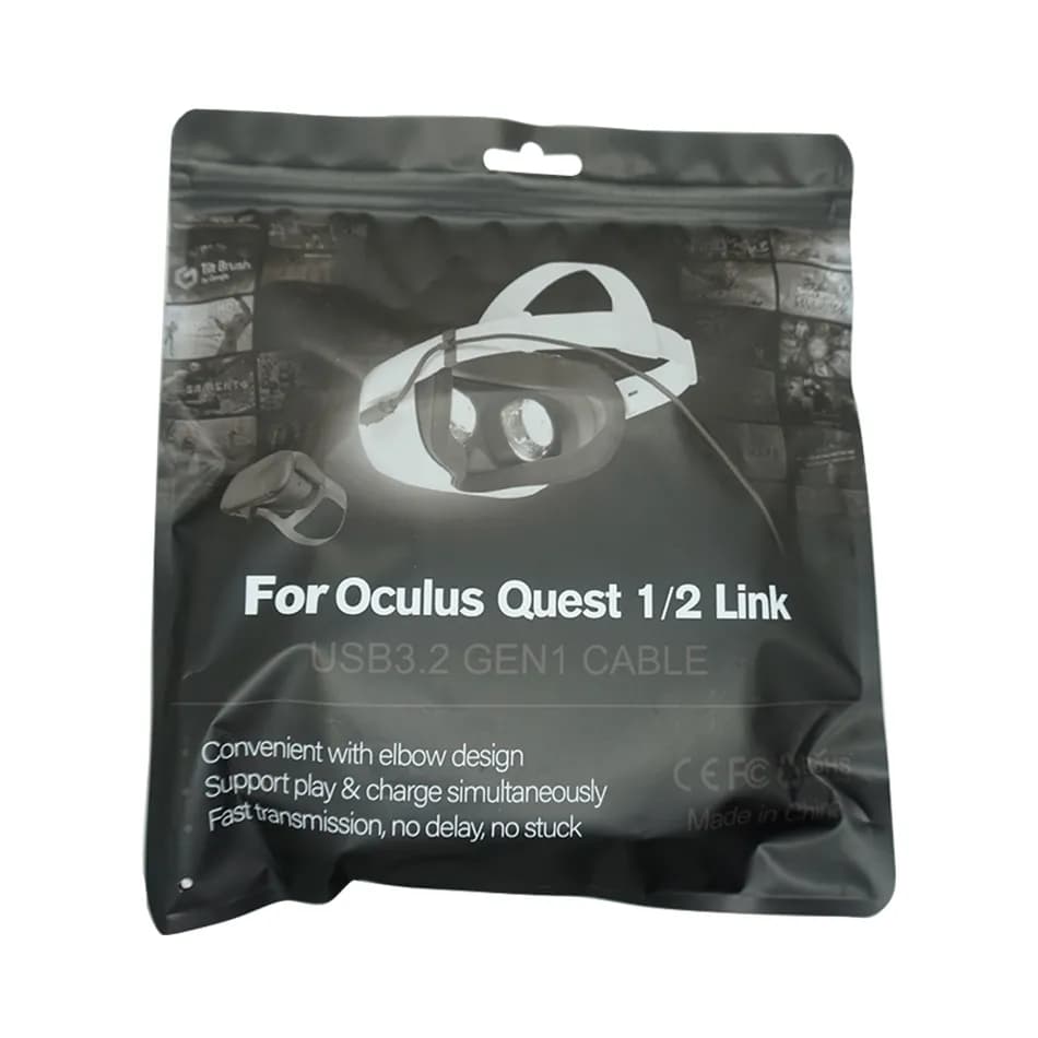 کابل Oculus Link برای اتصال هدست واقعیت مجازی Quest و Quest 2 (با طول 5 متر – 16پا) – کابل PC VR — تصویر ۲