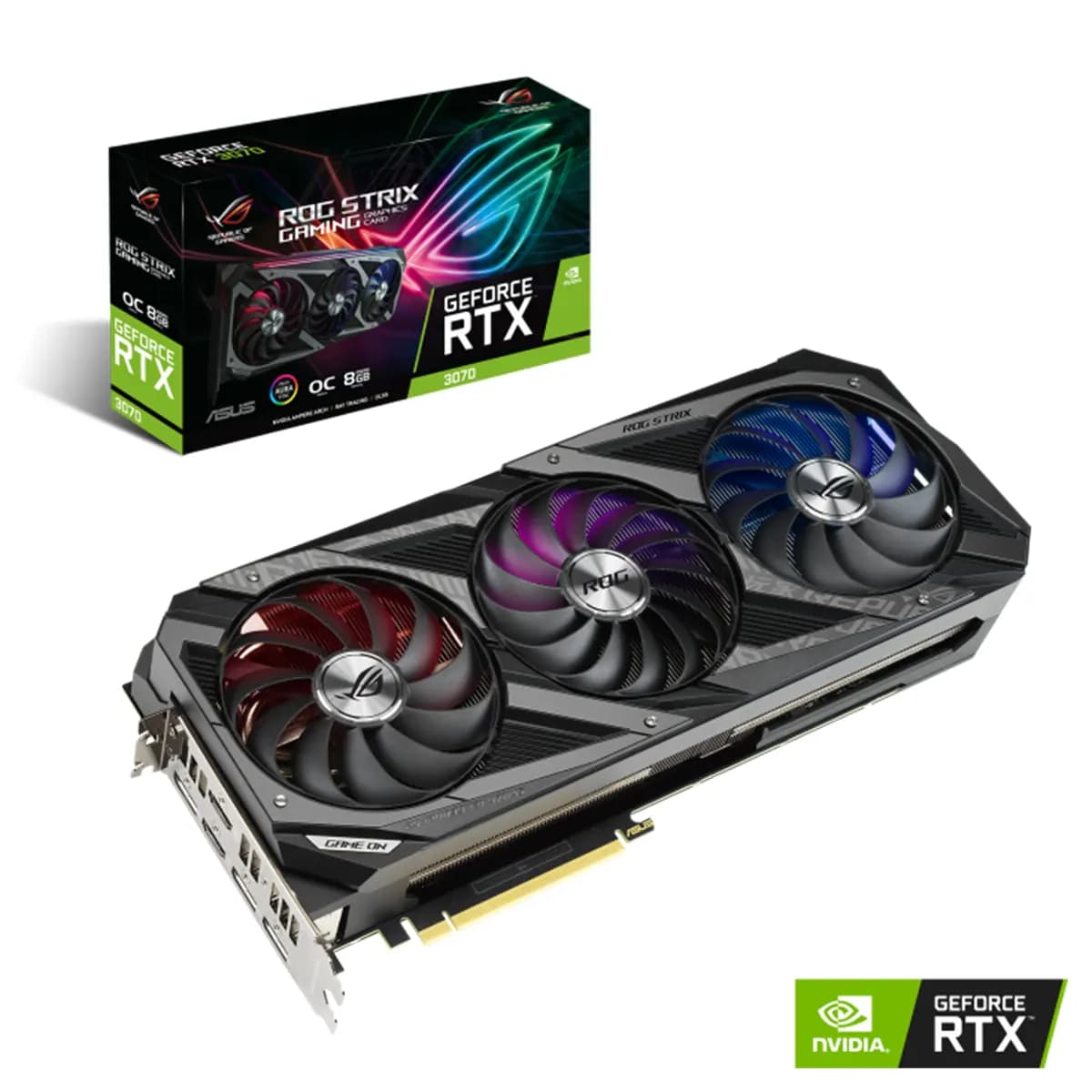کارت گرافیک ایسوس ASUS ROG Strix GeForce RTX 3070 8GB — تصویر ۷