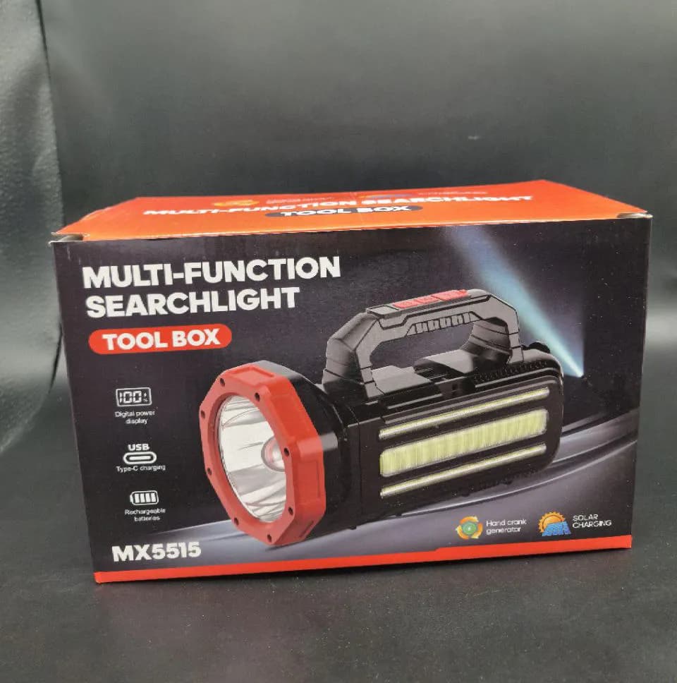 جعبه ابزار و چراغ قوه قابل حمل مدل MX5515 — تصویر ۲