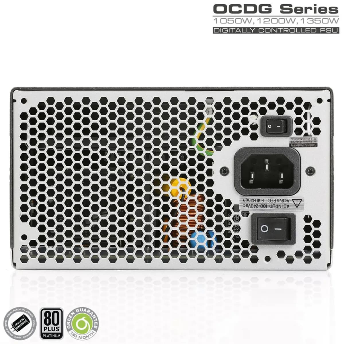 پاور کامپیوتر 1050 وات گرین استاندارد 80 پلاس پلاتینیوم مدل GP1050B-OCDG — تصویر ۴