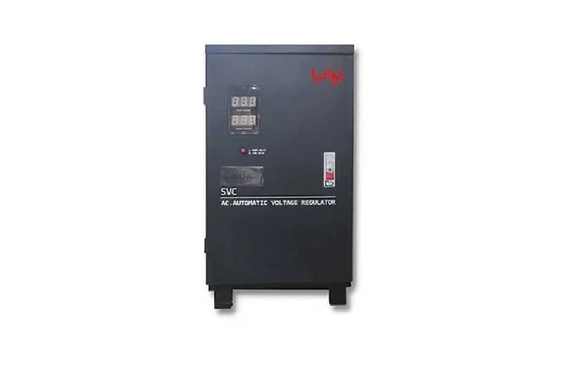 استابلایزر تک فاز 20 کاوا برند آلجا مدل SVC-20 KVA با تکنولوژی سروموتور