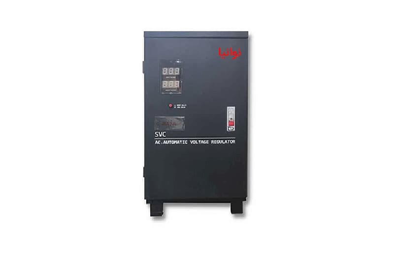 استابلایزر تک فاز 30 کاوا برند آلجا مدل SVC-30KVA با تکنولوژی سروموتور