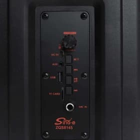 اسپیکر16W بی سیم Sing-e مدل ZQS8145 – مشکی — تصویر ۲