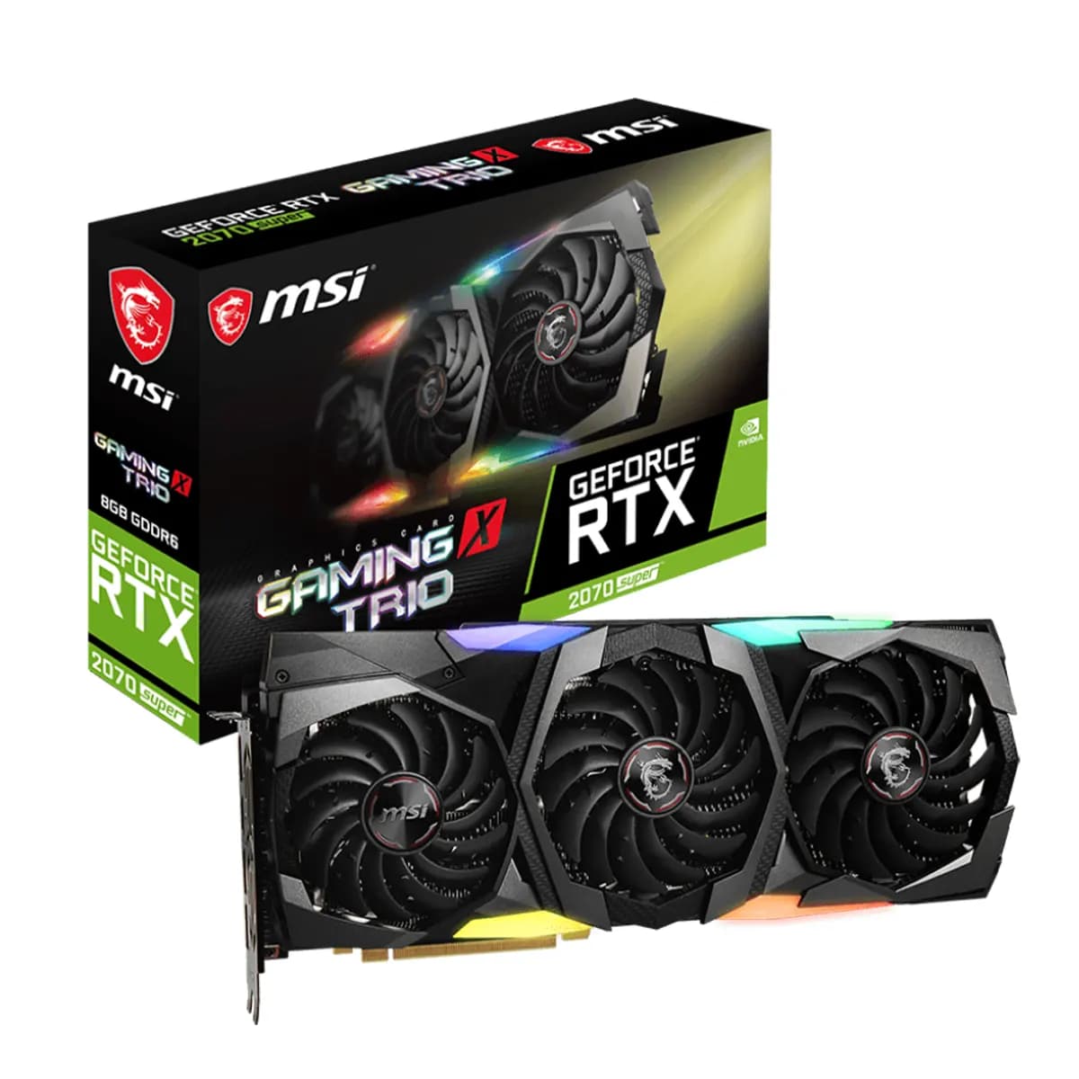 کارت گرافیک ام اس آی MSI GeForce RTX 2070 SUPER GAMING X TRIO 8GB — تصویر ۵